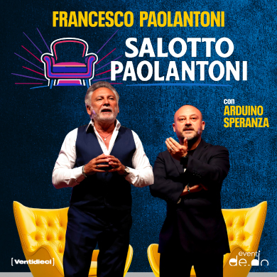 Francesco Paolantoni in Salotto Paolantoni