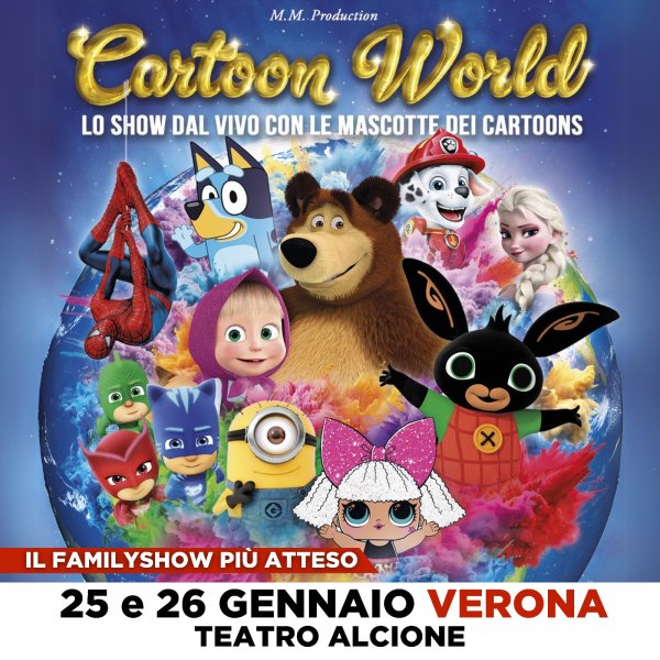 Locandina Cartoon World